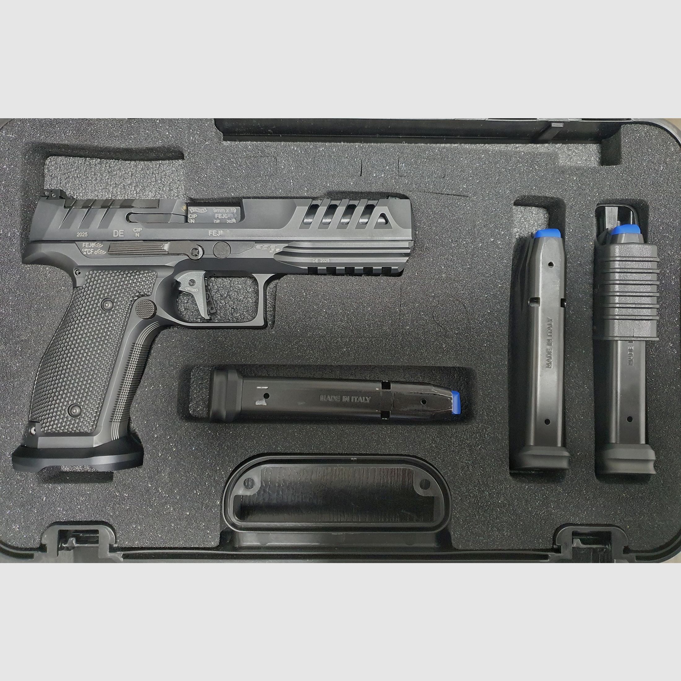 Walther PDP SF FS Match 5" - stan bardzo dobry, w tym 600 sztuk amunicji