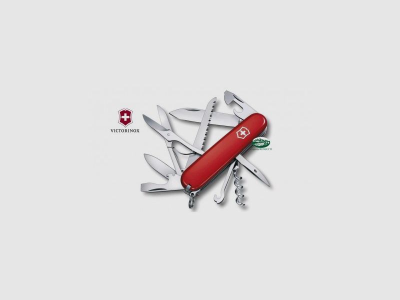 VICTORINOX Multifunktionsmesser Huntsman rot