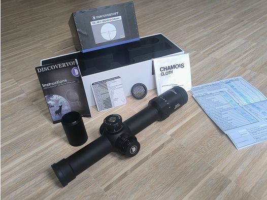 DISCOVERY OPTICS ED-AR 1-8X24SFIR FFP-MRAD LPVO kein Vortex Kahles Athlon Bushnell Delta