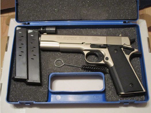 Umarex Colt Government 1911 A1 nickel-colored