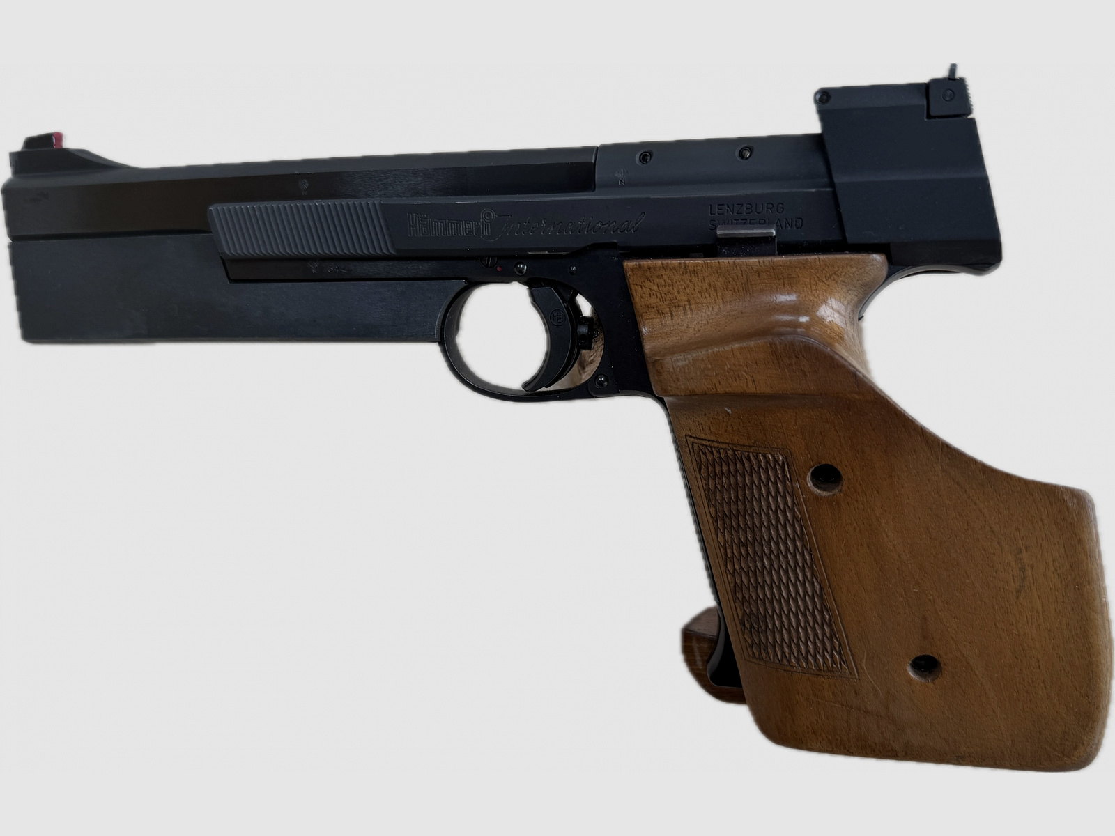Hämmerli-Schweiz Modell 208 International, Kaliber .22 LR, Baujahr 1973