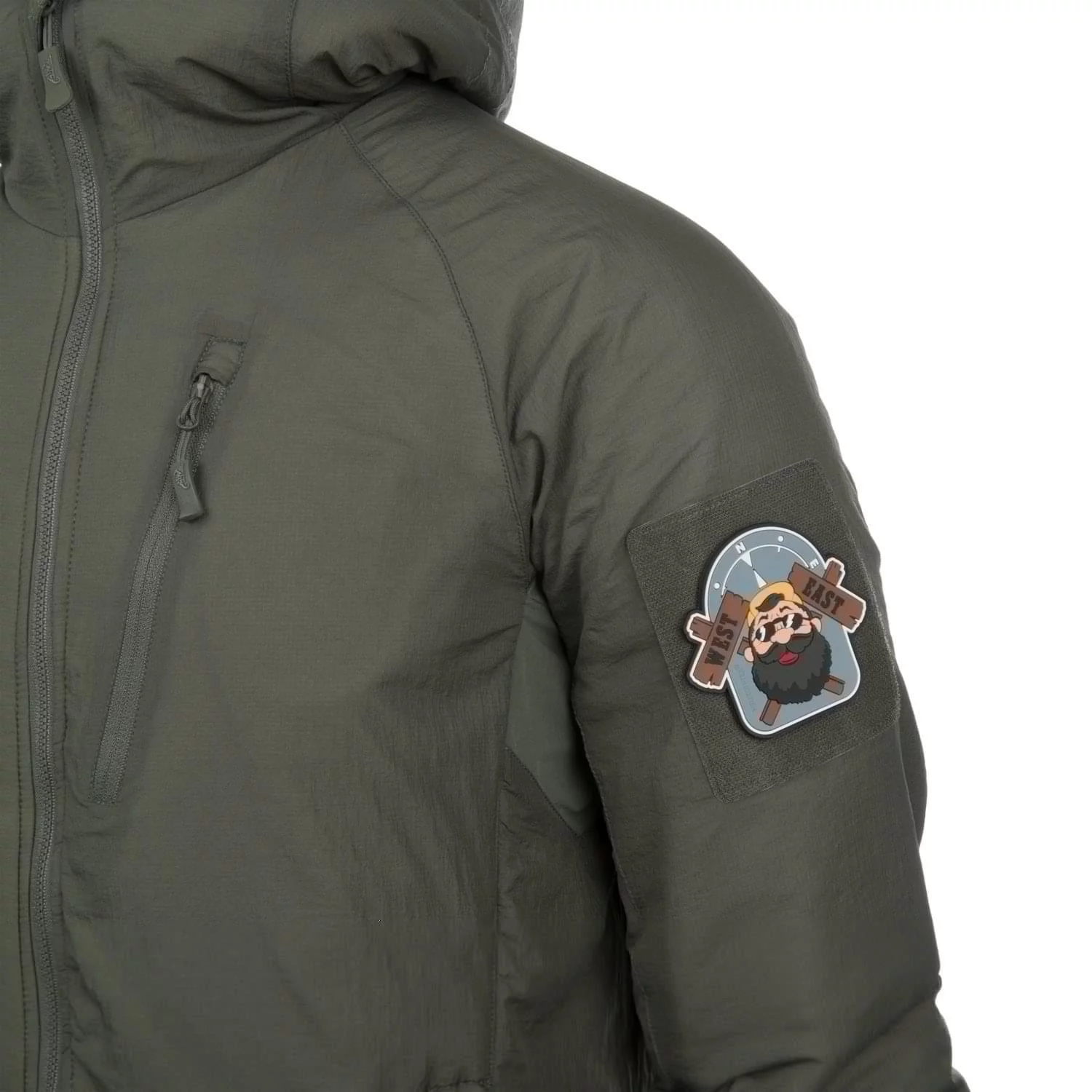 Helikon WOLFHOUND hoodiejack – Climashield Apex 67 g – PenCott Wild Wood (KU-WLH-NL-45), afbeelding 10 van 24
