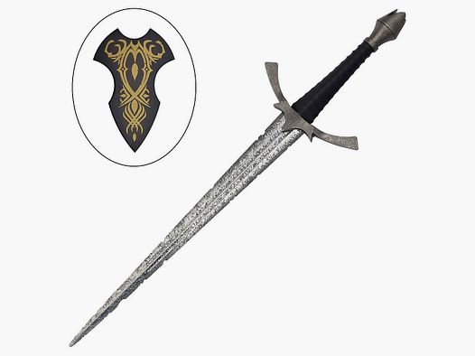 Morgul Blade Damascus Optics of the Nazgul
