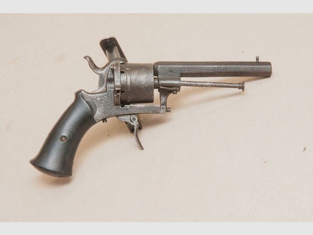 unknown Lefaucheux revolver pinfire