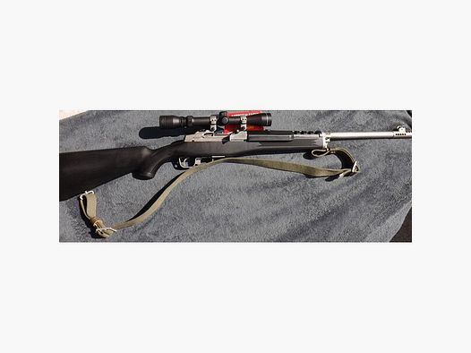 Ruger Mini 14, cal. 223 Rem. Lauftuning, Abzugstuning, schw. Kunstoffschaft, NEU nur 30 Schuss