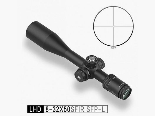 Discovery Optics 8-32X50 Zielfernrohr, für Jagd, Zielschießen, Ziel - NEUWARE