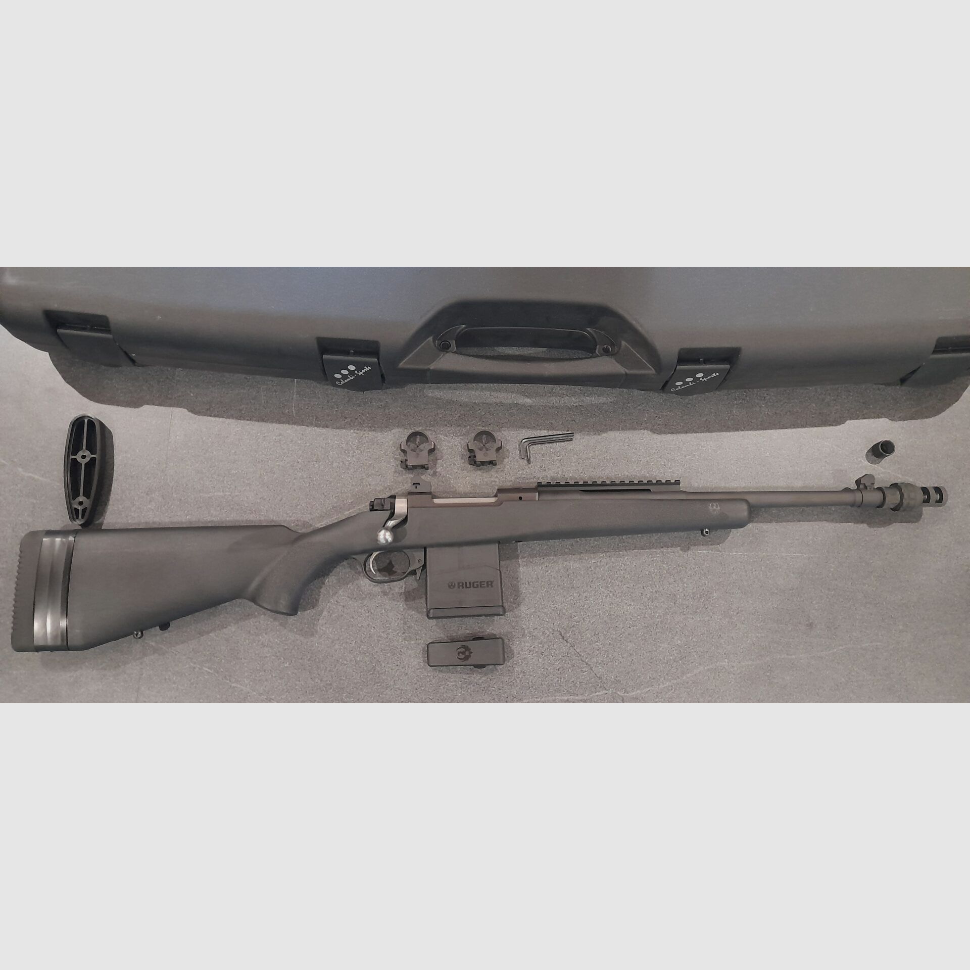RUGER GUNSITE SCOUT Repetierbüchse Kal.308W Mündungsbremse Bore Lock gebraucht, Bild 1 von 5