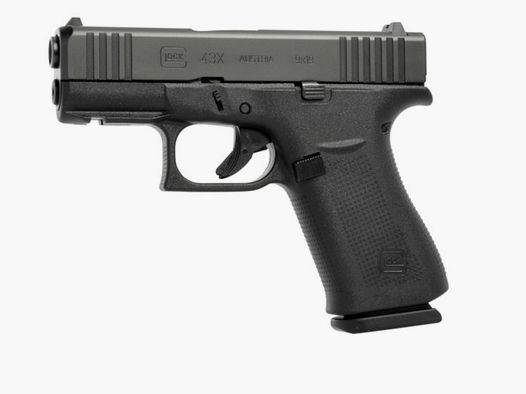 Glock 2412706 pistol 43X 9mm Luger R/FS black