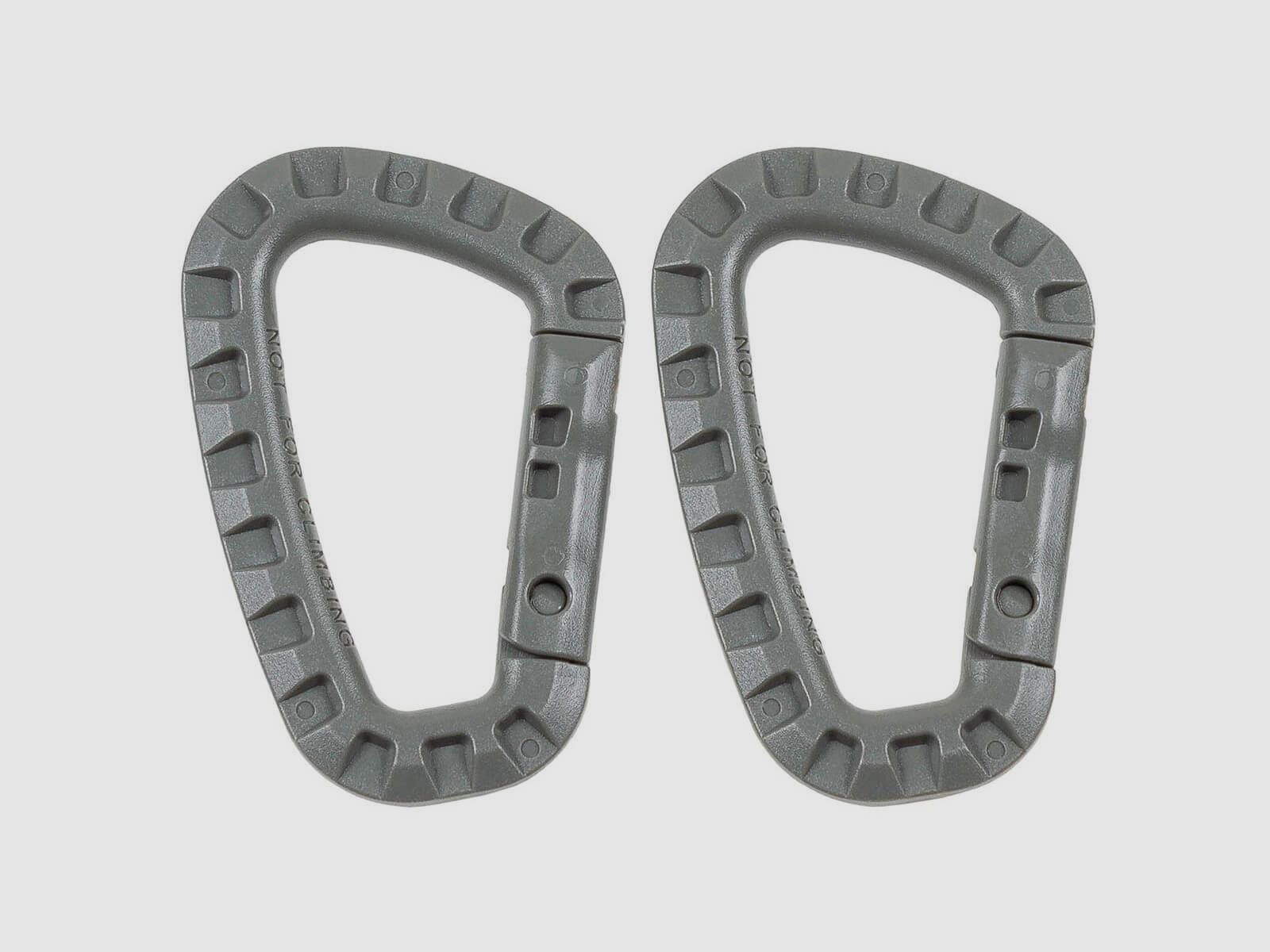 MFH Karabiner Kunststoff, 2er Pack - Foliage