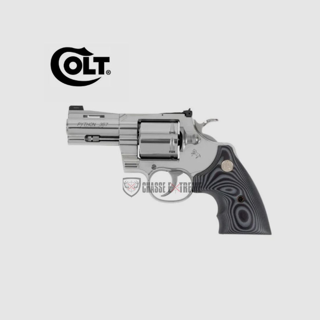 Revolver COLT Python 3" Cal 357 Mag Combat Elite Inox