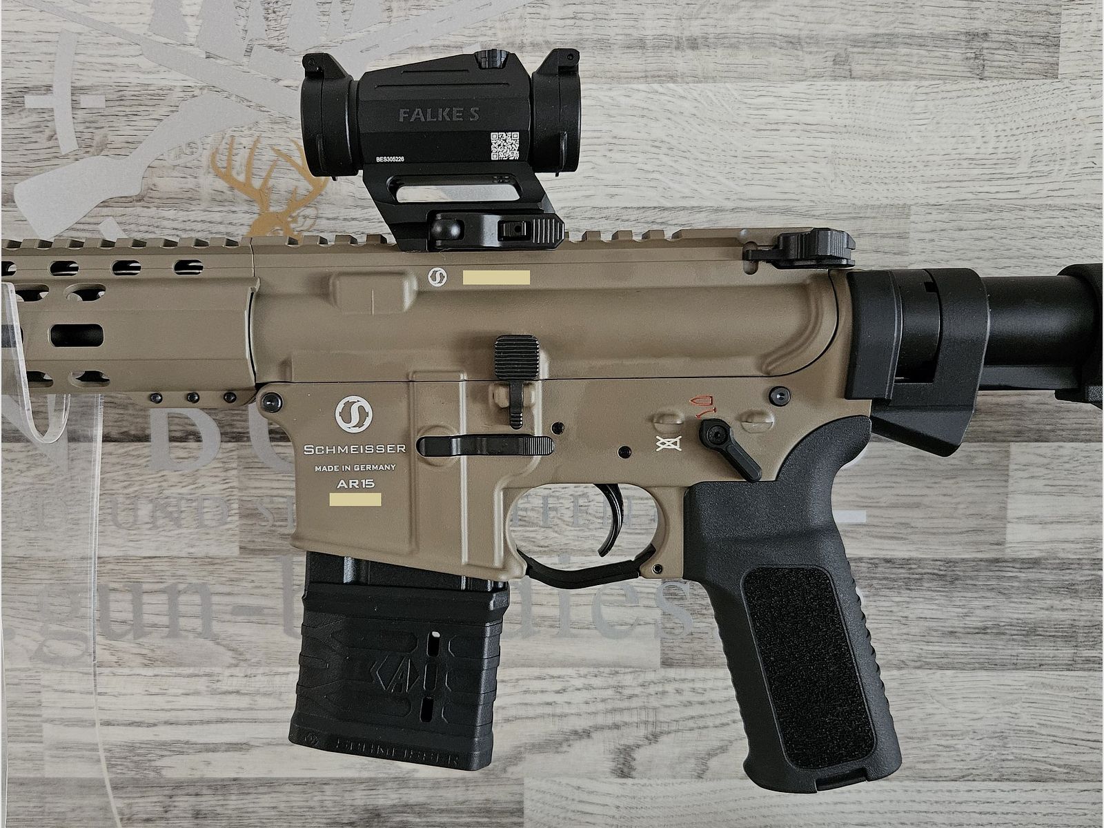 Schmeisser AR-15 M4FL FDE 14,5" Kal. .223Rem. - Komplettset - Neuware vom Fachhandel