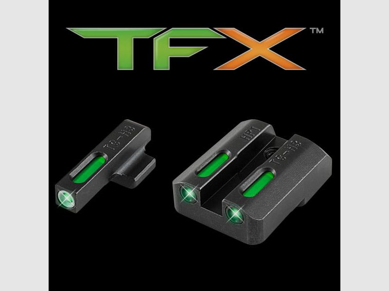 TRUGLO TFX - GLOCK LOW SET trytowo- światłowodowe przyrządy celownicze