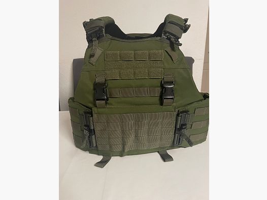 Warrior Assault Systems Quad Release Plate Carrier Oliv + Plattenträger Spartaner 