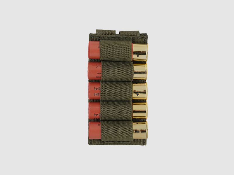 5rd Shotgun Shell Panel - Olive [8FIELDS] - Surplus