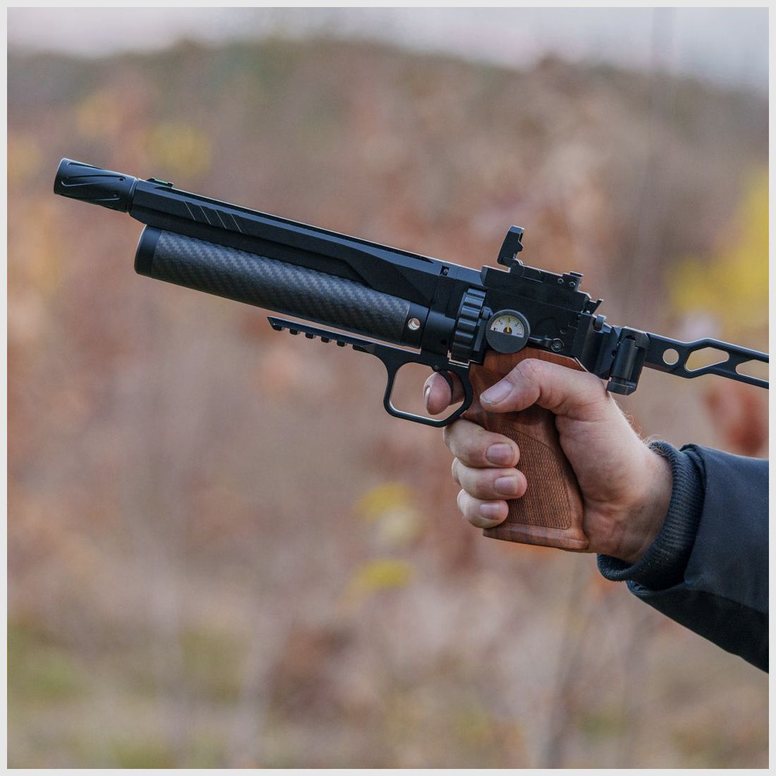 AIR BREAKER MUZZLE | Mündungsfeuerbremse | Huben GK1 | NUR Cal. 22