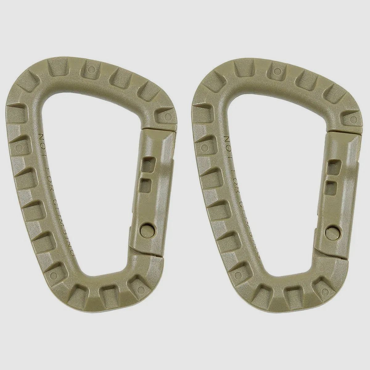 MFH Karabiner Kunststoff 2er Pack