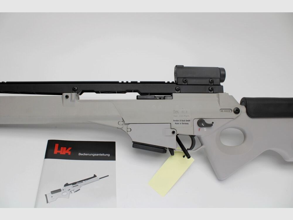 SL Büchse H&K Heckler & Koch SL8 Kal. .223 Rem mit 10 Schuß Mag Visierung .223Rem