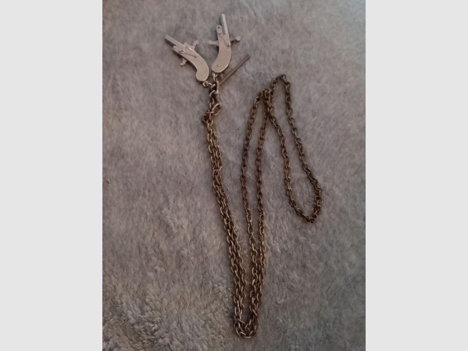 German Maus Pistol Breloque 2mm