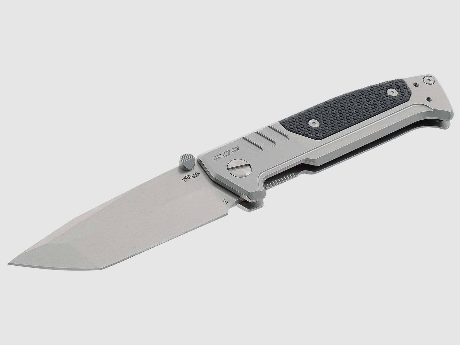 Umarex 5.0896 Messer Walther PDP Steel Frame Tanto Folding Knife BBL-BBL-PE