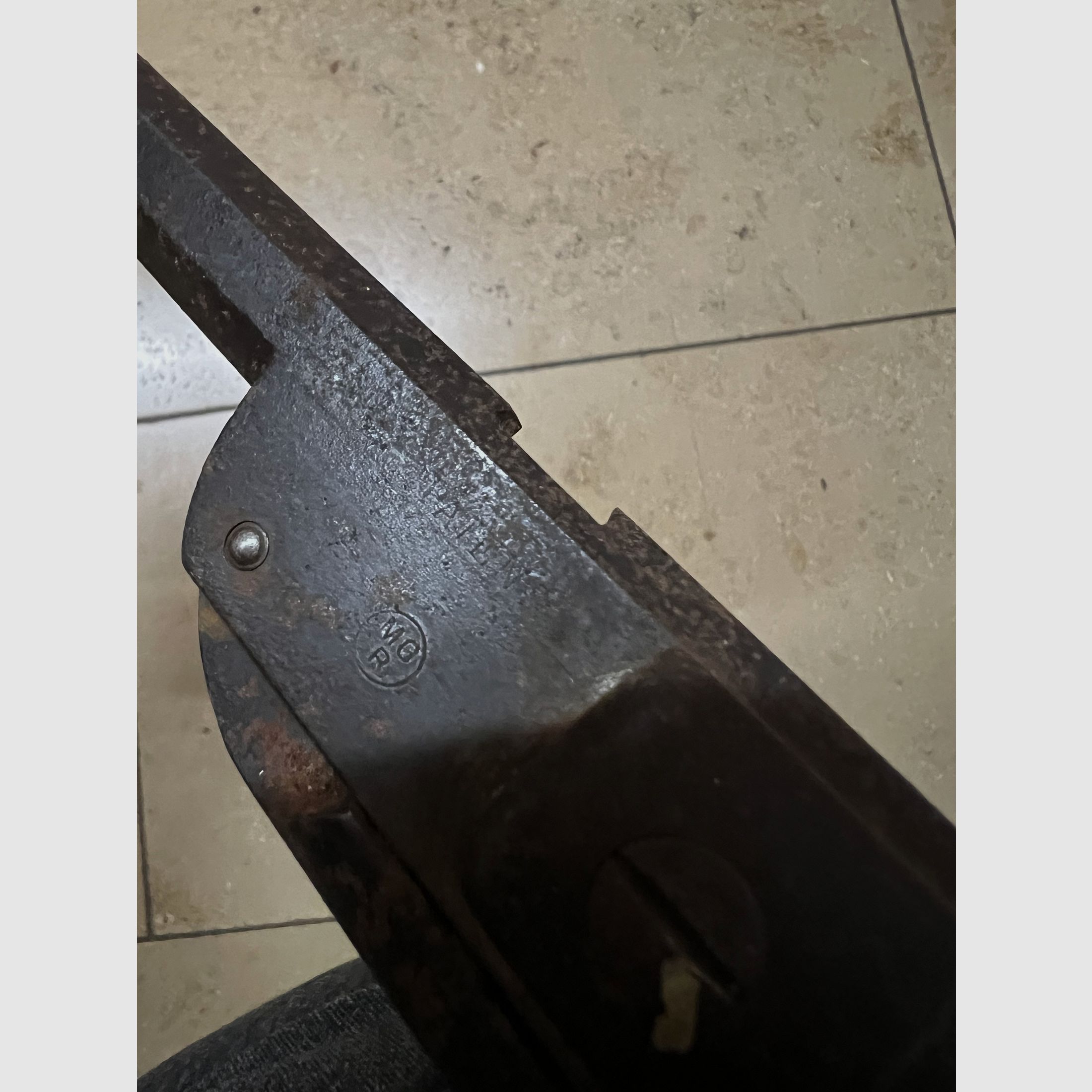 Antikes Luftgewehr Sammler funktioniert