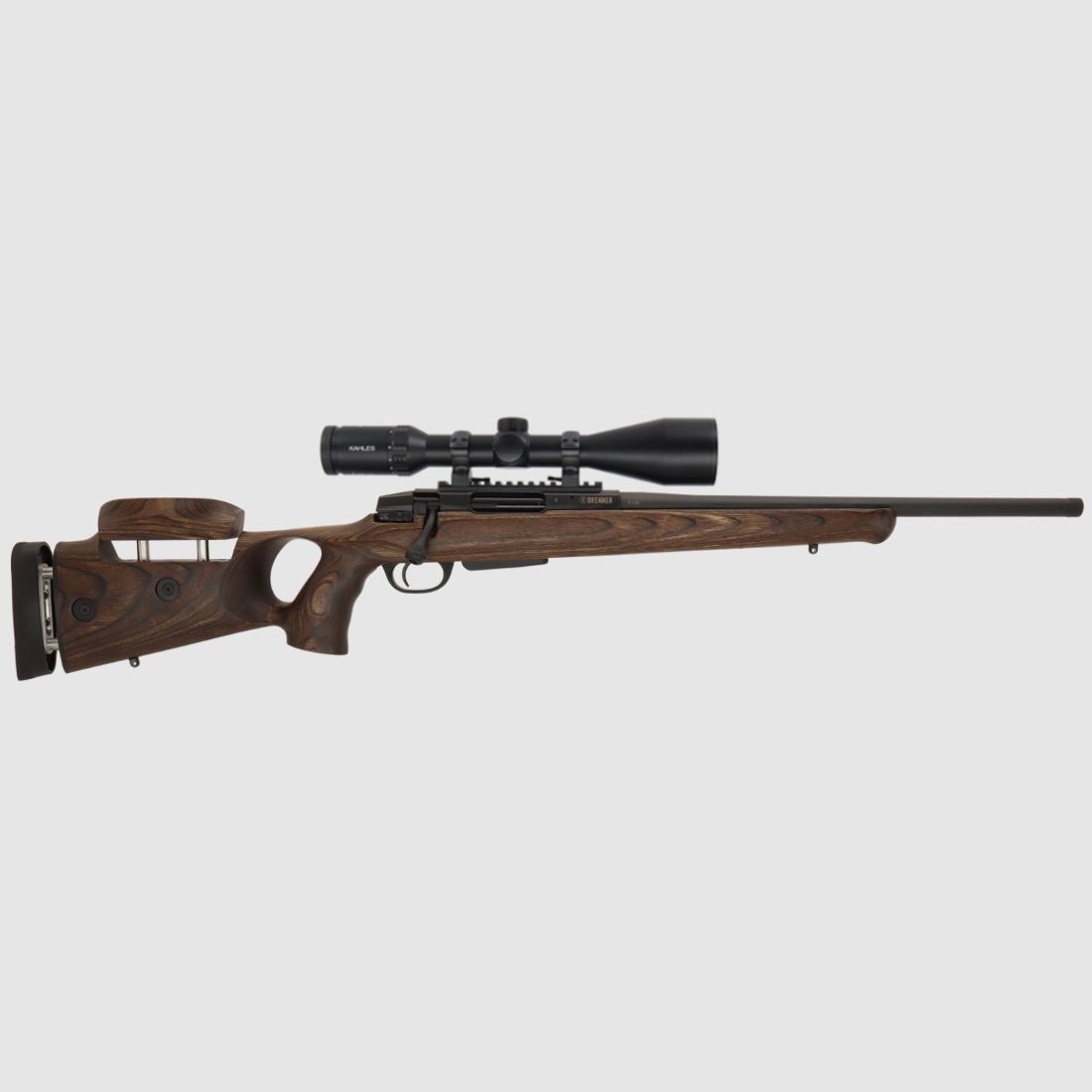 Complete package: Burner BR20 B&H Prohunter Flex stock with double adjustment including Kahles Helia 2.4-12x56i (Art.No.: BR20PHFP11) Financing possible
