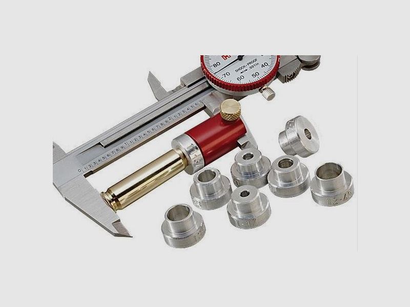 Hornady Bullet Comparator Set with 7 Inserts #B234 - Exact Measurements at the Ogive