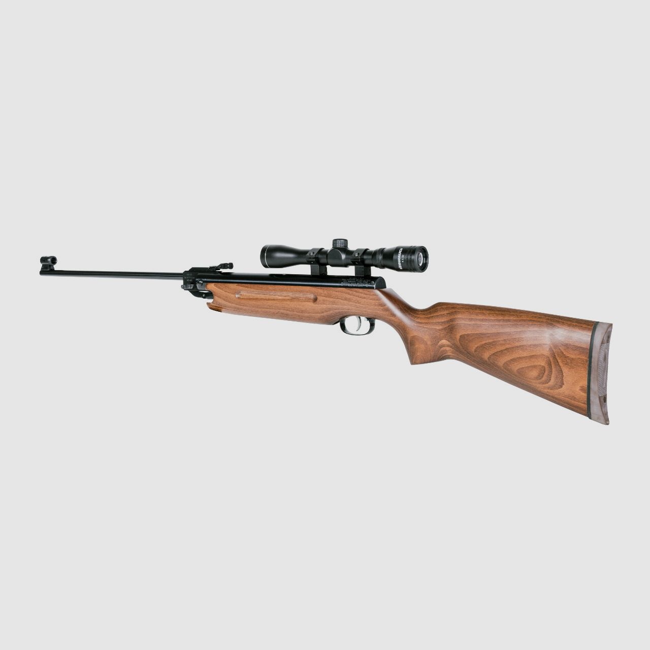 Knicklauf Luftgewehr Weihrauch HW 35 Standard glatter Hartholzschaft mit Fingerrille Kaliber 5,5 mm (P18)