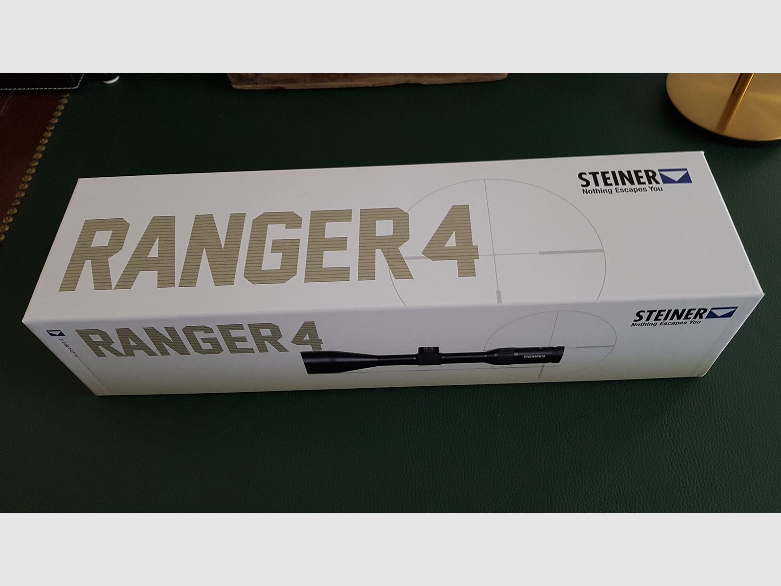 STEINER RANGER 4 mit Schine 3-12x56 wie neu! TOP Fernrohr Zielfernrohr 