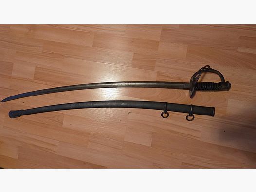 U.S. Kavalleriesäbel M1906 estremamente raro! Coltello baionetta militaria