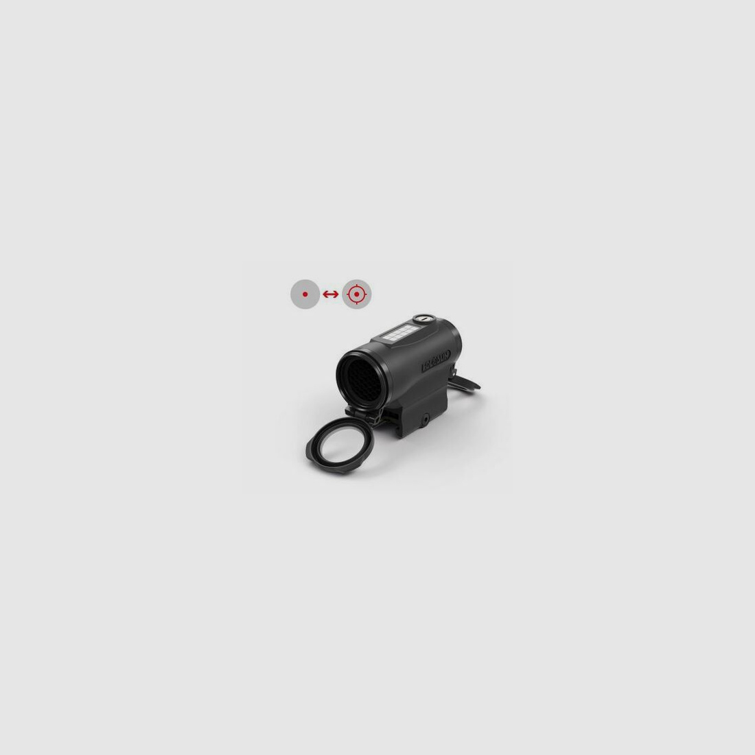 HOLOSUN TITAN Red Dot Sight Elite HE530G-RD incl. Picatinny - Quick Release Mount WITH 3x Magnifier HOLOSUN HM3XT (TITAN)