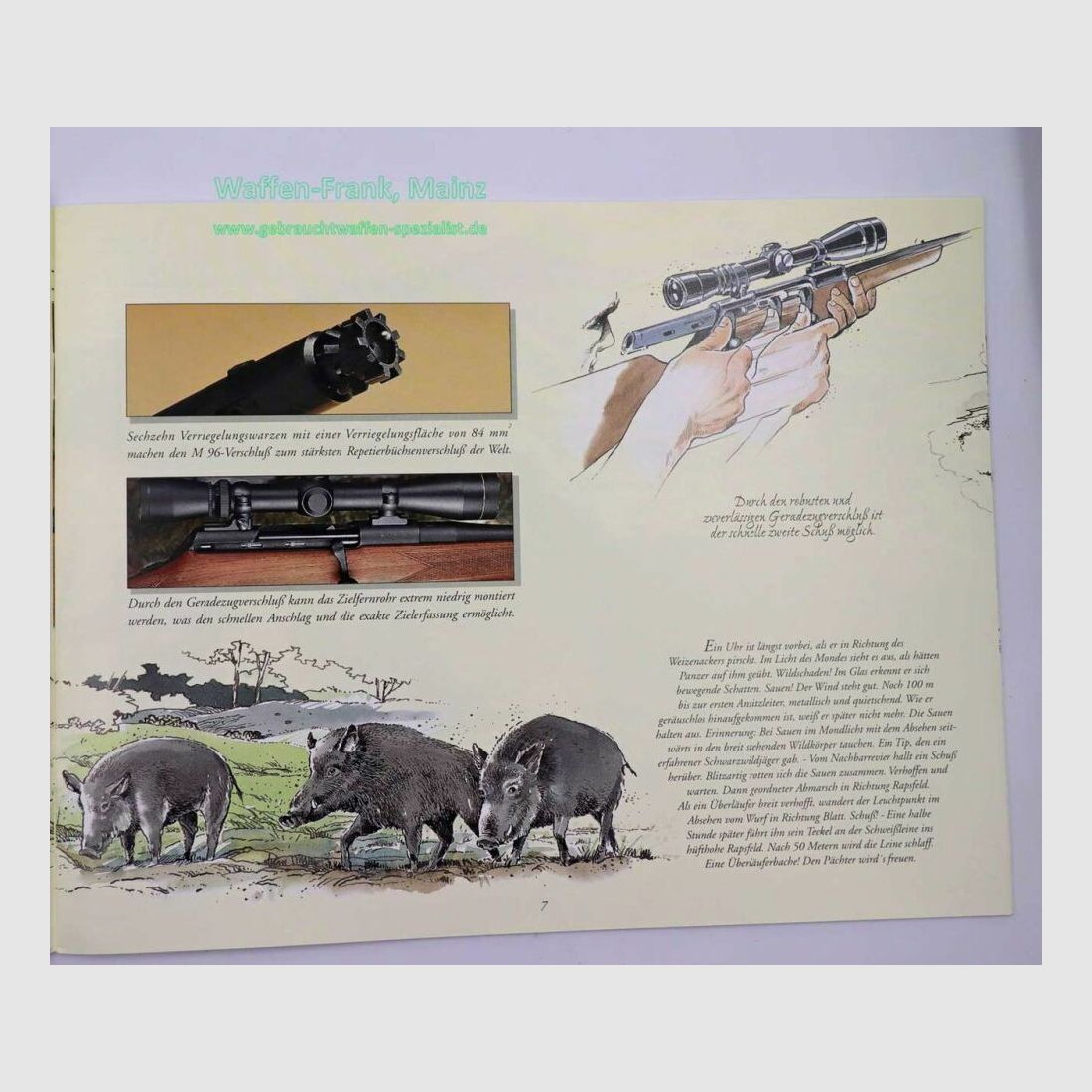Mauser - Oberndorf Sonderprospekte Konvolut