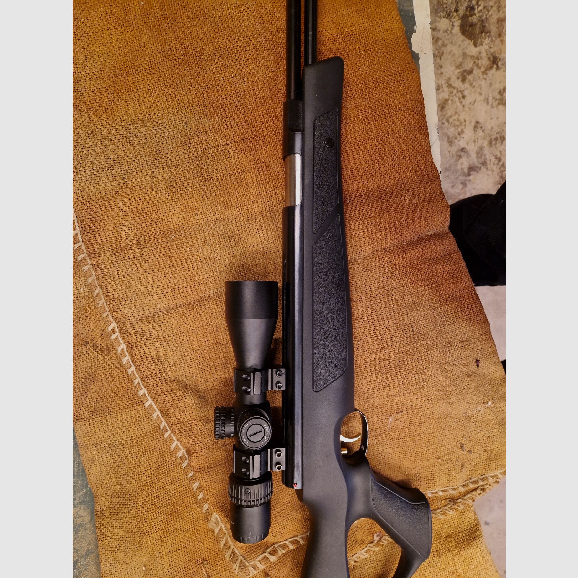 HW97 black Weihrauch Unterhebelspanner 4,5mm .177 F 7,5J