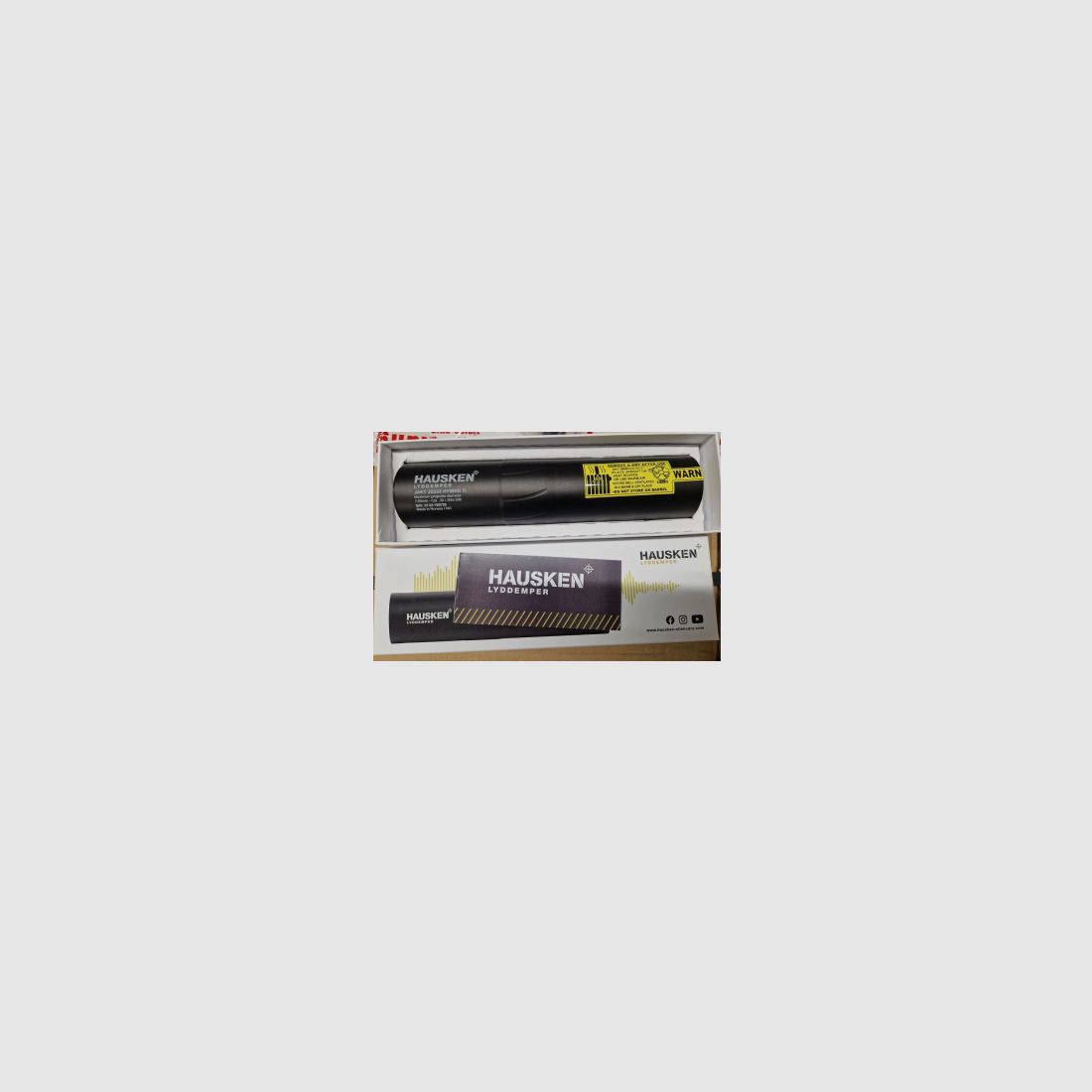 Hausken SD224 Hybrid Titan Silencer .30