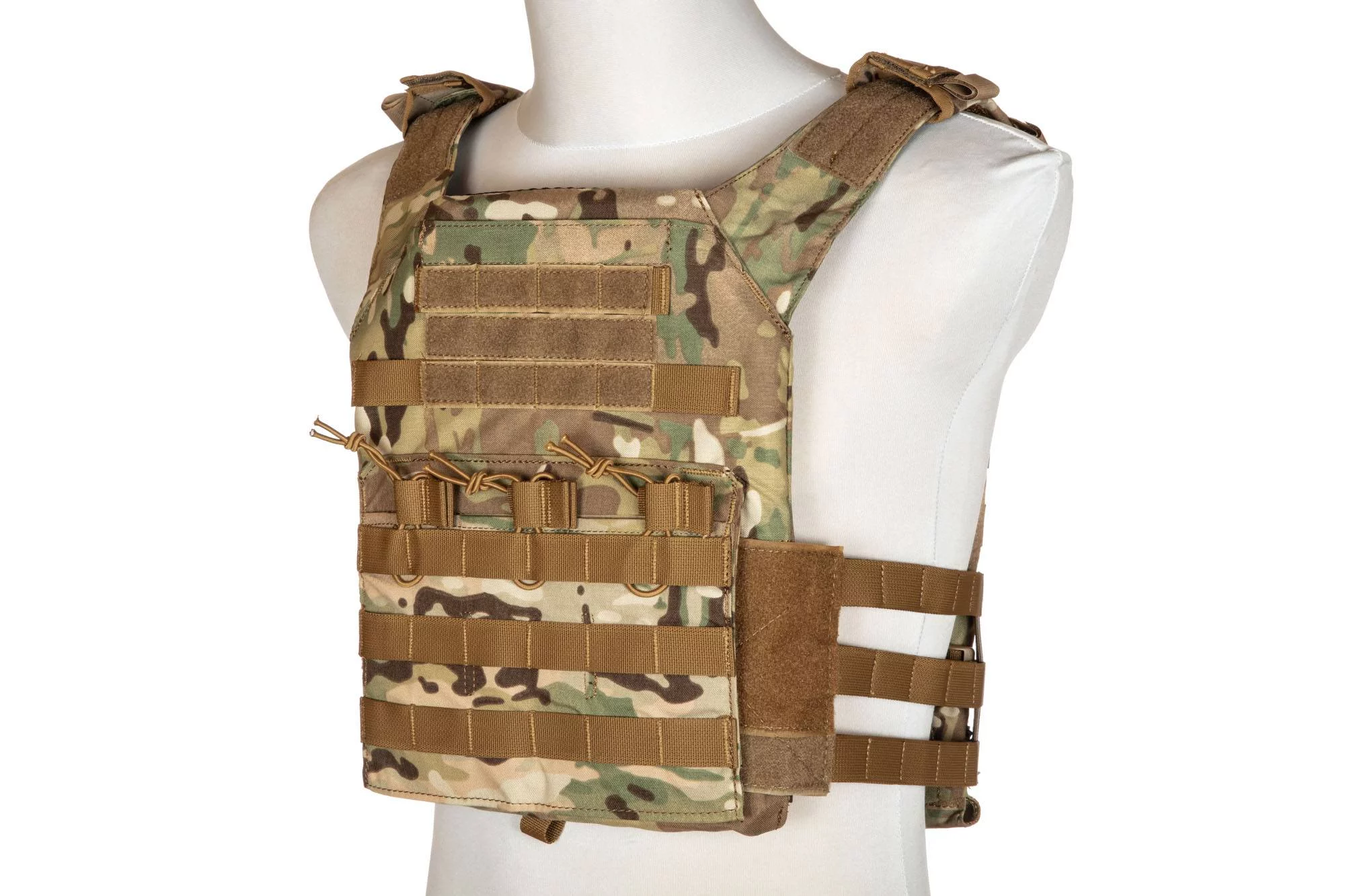 Gilet tactique PRIMAL GEAR Rush Plate Carrier - Multicam, image 2 sur 12
