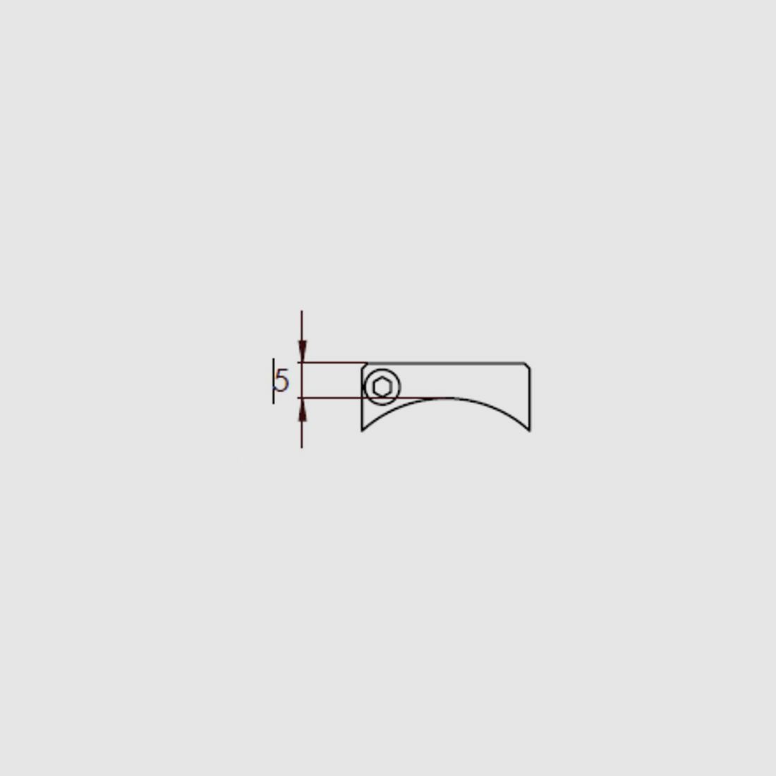 Recknagel Vorderbase Mauser K98, Bild 3 von 4