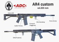 ADC AR4 Custom kal.223 rem 18'' - broń myśliwska - B4 - używana R.16997