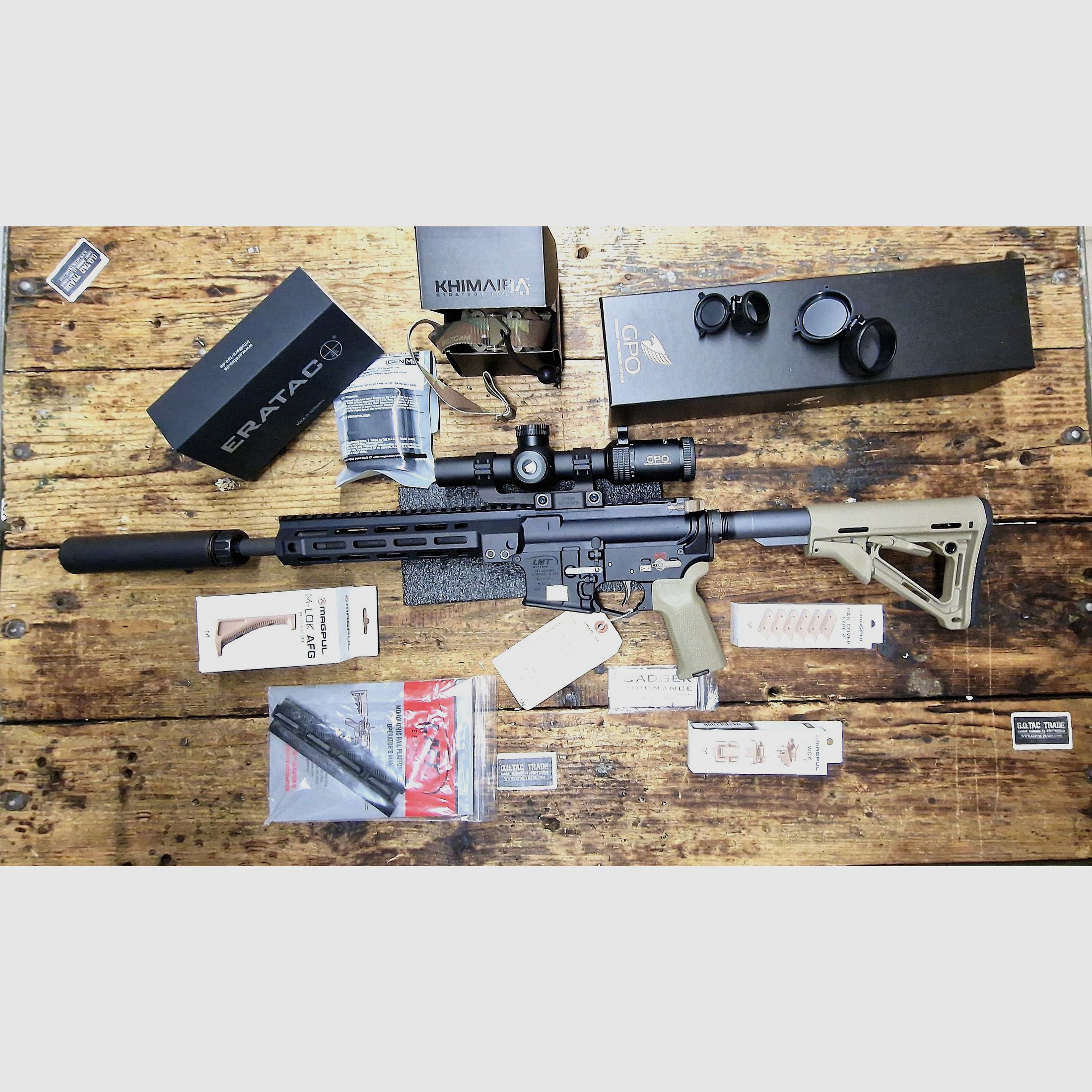 Kombi-Angebot: AR15 LMT DEFENSE, Modell MARS, BASEL civil, .223Rem