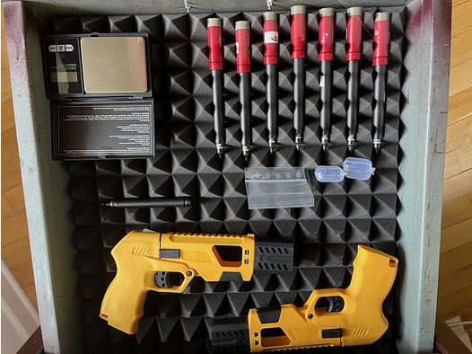 Verkauf Scuba Ringer MK 2 Set mit Kompressor etc.