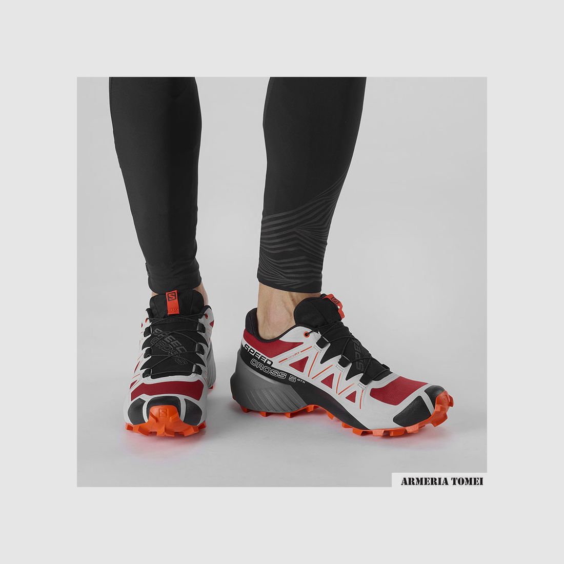 SALOMON – HEREN – SPEEDCROSS 5 GTX Chili Pepper / Pearl Blue / Cherry Tomato, afbeelding 6 van 6