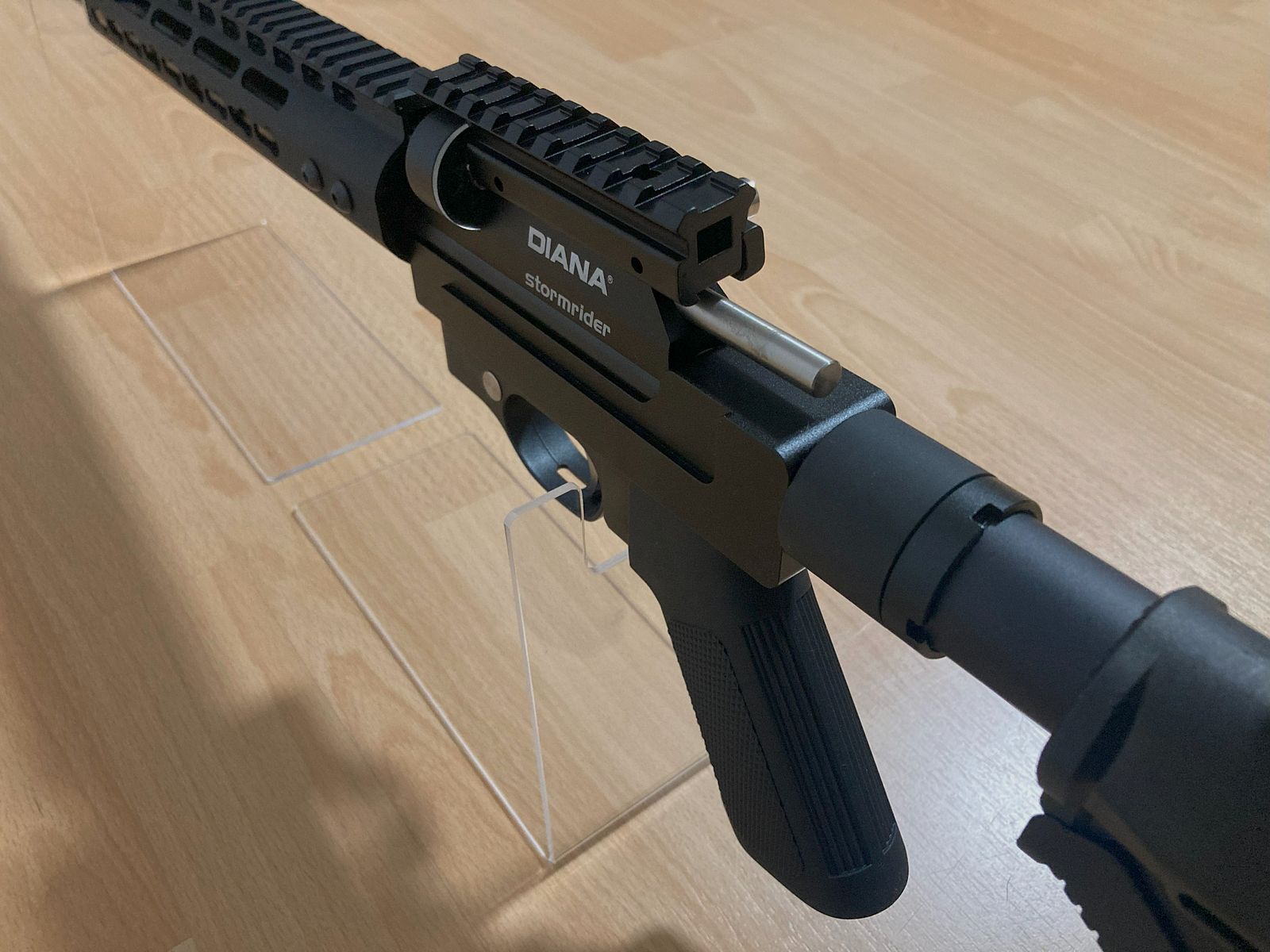 Diana Stormrider Luftgewehr Kaliber 5,5mm Umbau AR15 Stil Top Zustand mit viel Zubehör