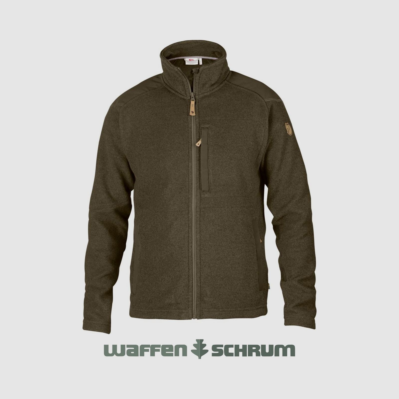 Chaqueta de forro polar Fjällräven Buck Verde Oliva Oscuro