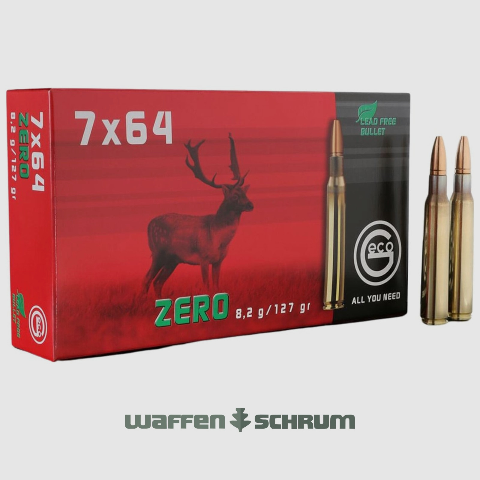 Geco Zero 8,2g - 127gr 7x64