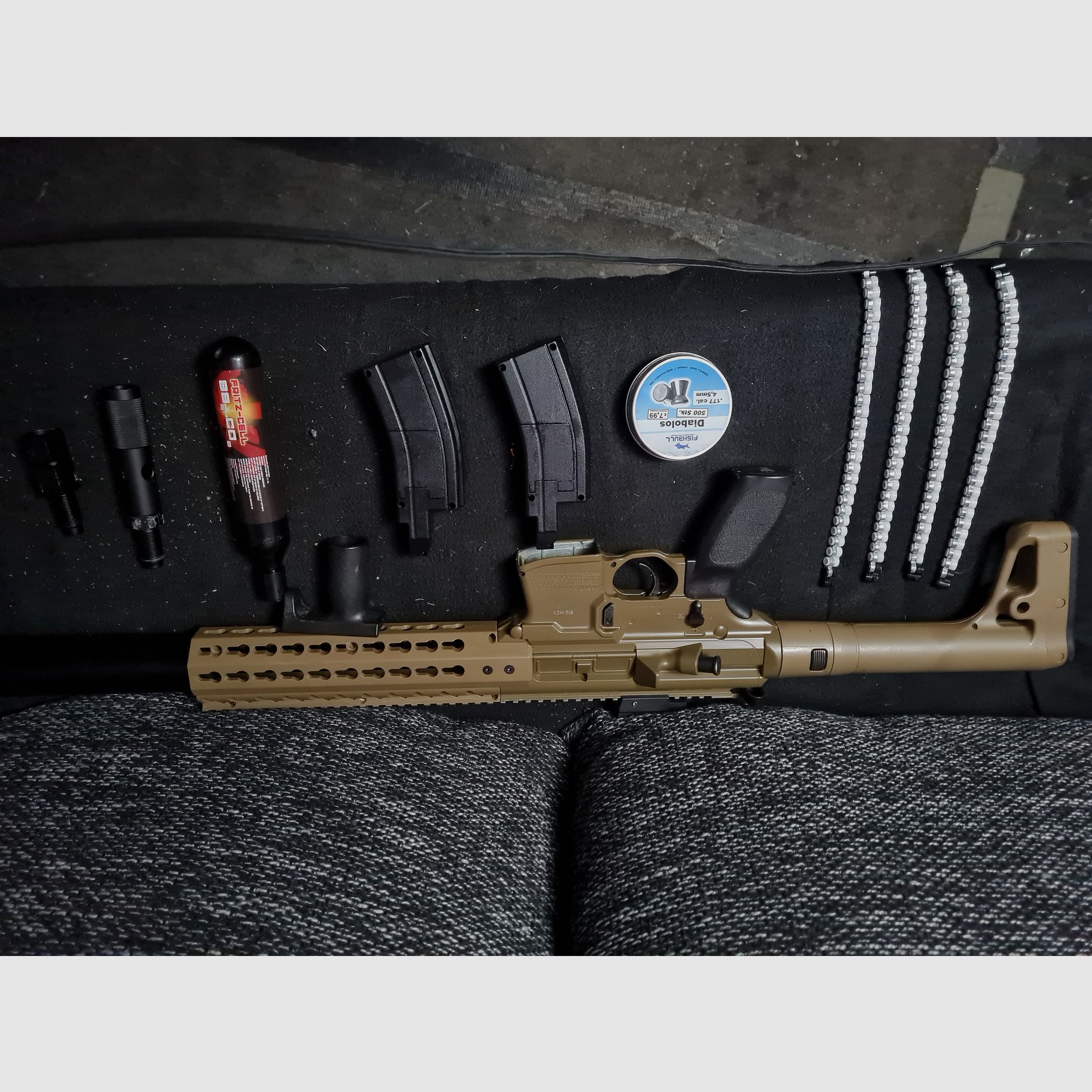 Sig Sauer MCX CO2 4,5mm non Blowback