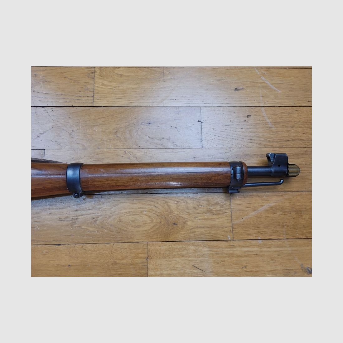 Rarissimo fucile Schmidt Rubin – mod.1889/1900 – Tiro ridotto precisione 22LR / prezzo di tiro – trasformazione degli anni '20 su un'arma del primo anno di produzione – tutte le marcature militari originali – fluidità eccezionale – canna e legno splendidi – estetica perfetta – meglio di un Rolex!, immagine 8 di 31