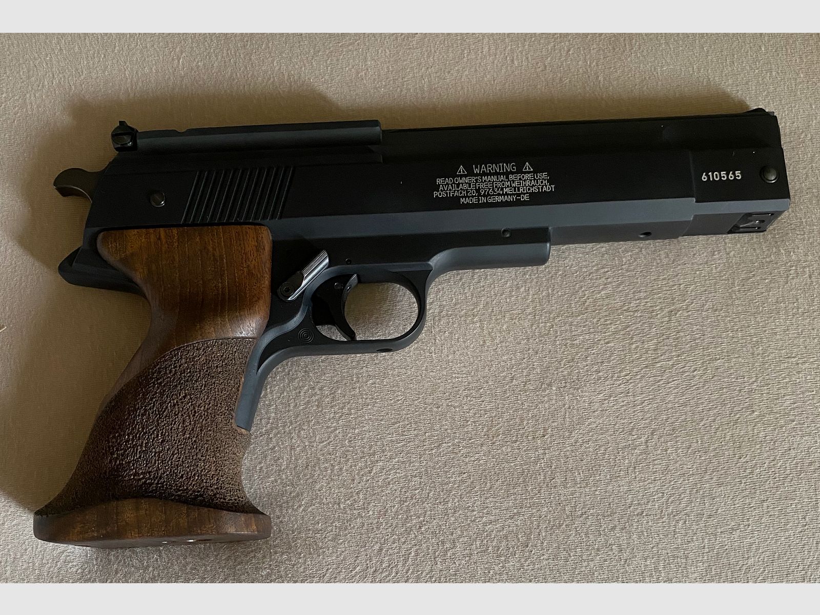Weihrauch HW75 Luftdruckpistole cal. 4,5 mm