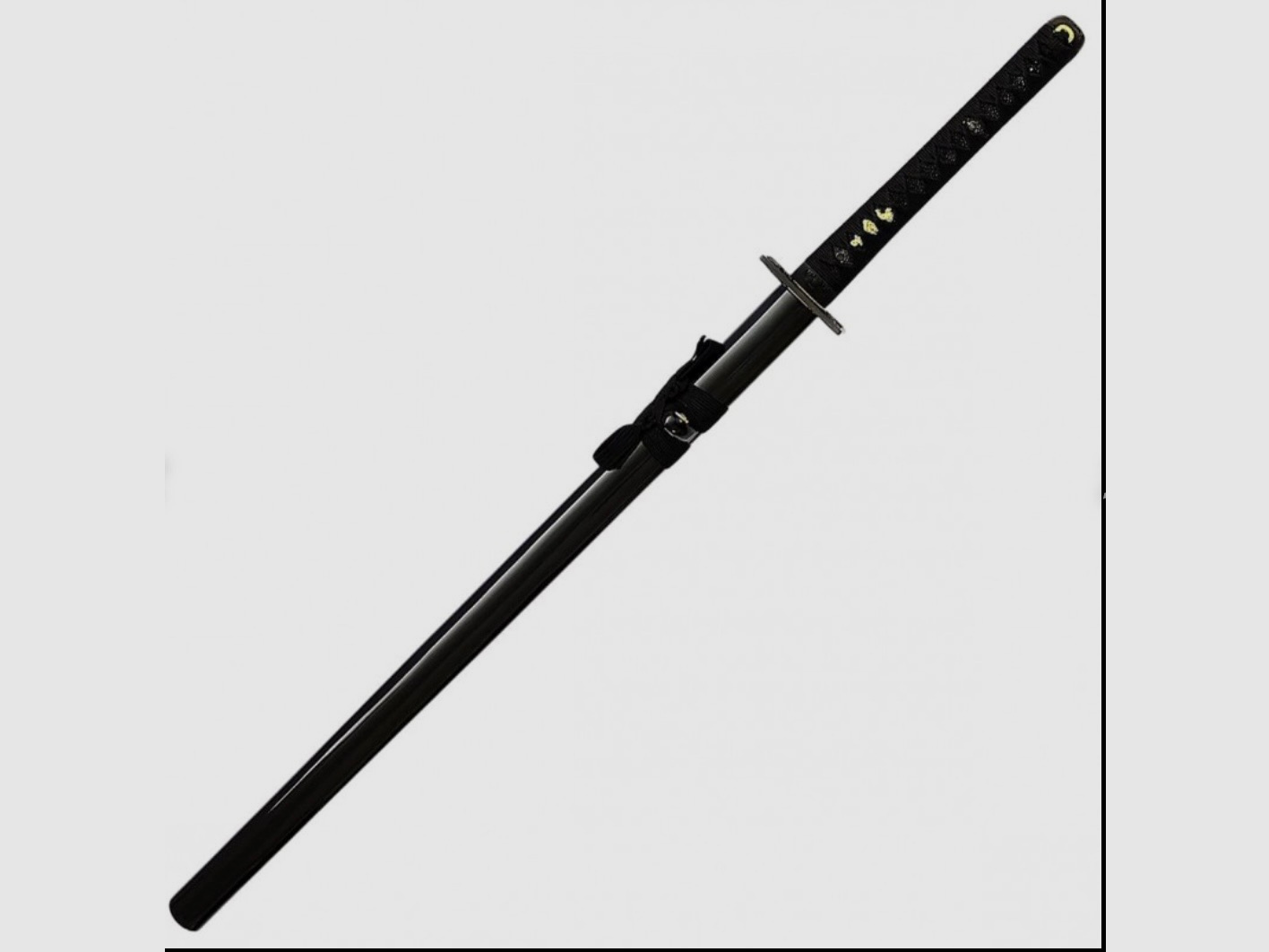 Mistrz Szermierki Ninja Kukishinden z Prawdziwym Hamon