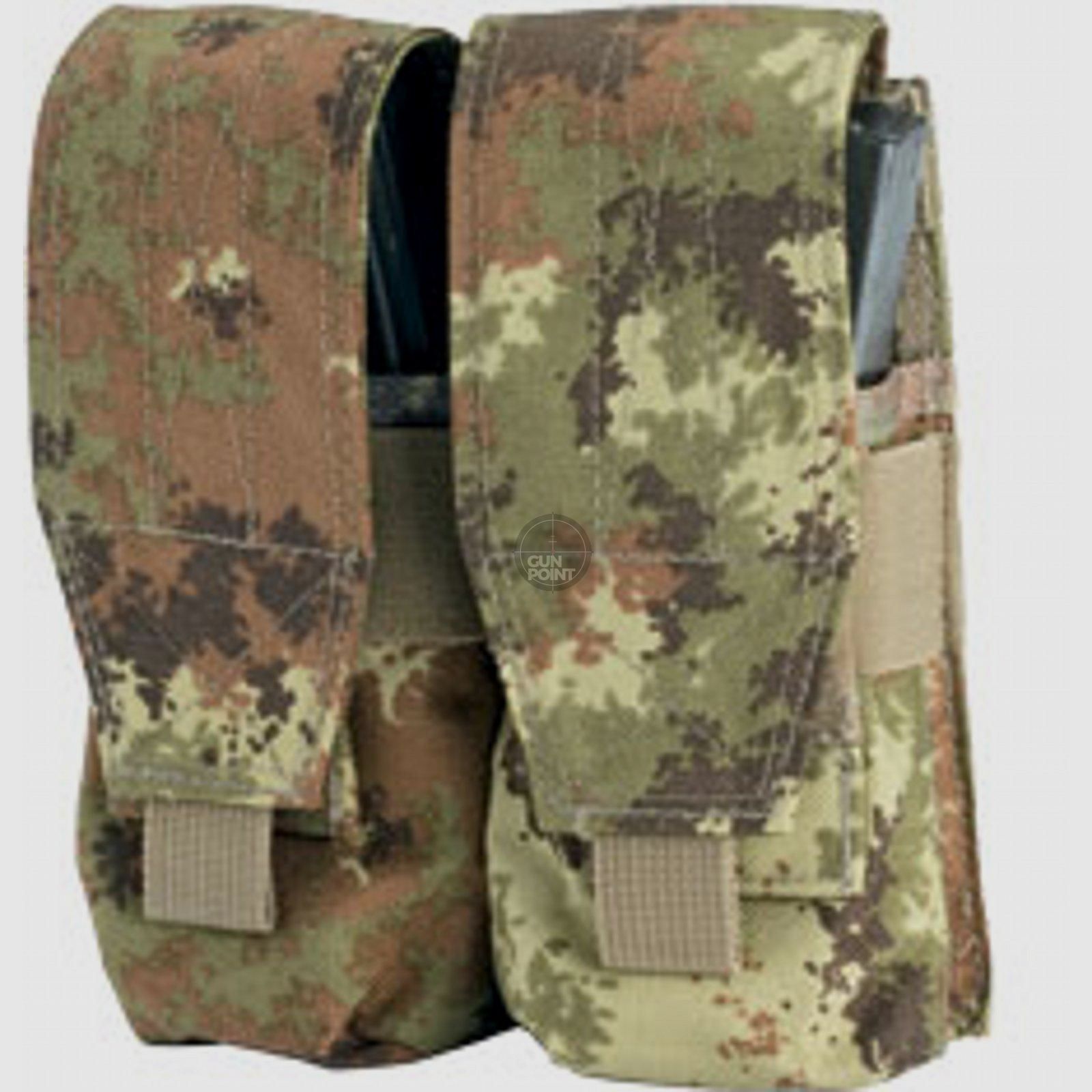 Defcon 5 Doppel-Magazintasche M4/AK Vegetato Italiano
