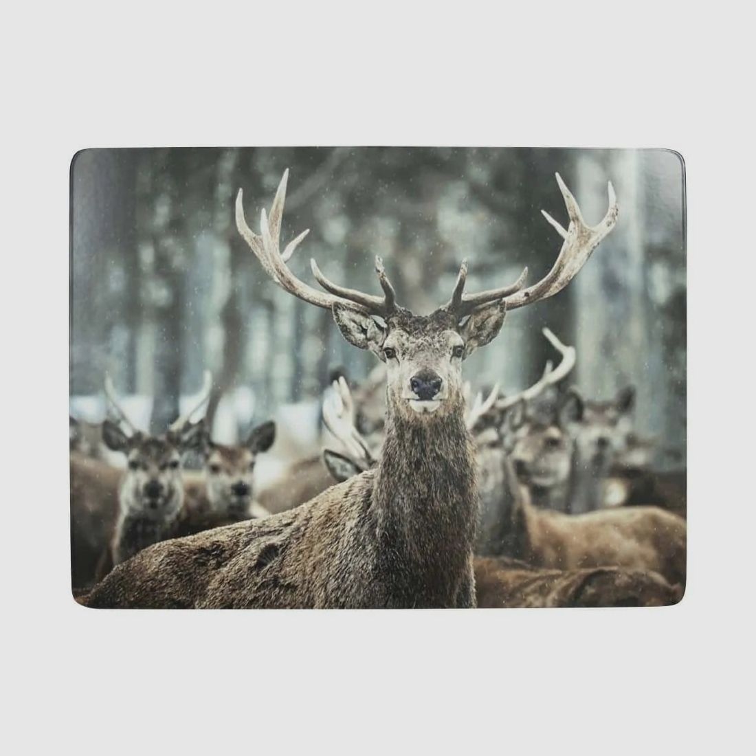 LivingActive Tischset Winter Hirsch 30x40 cm - 4 Stk.