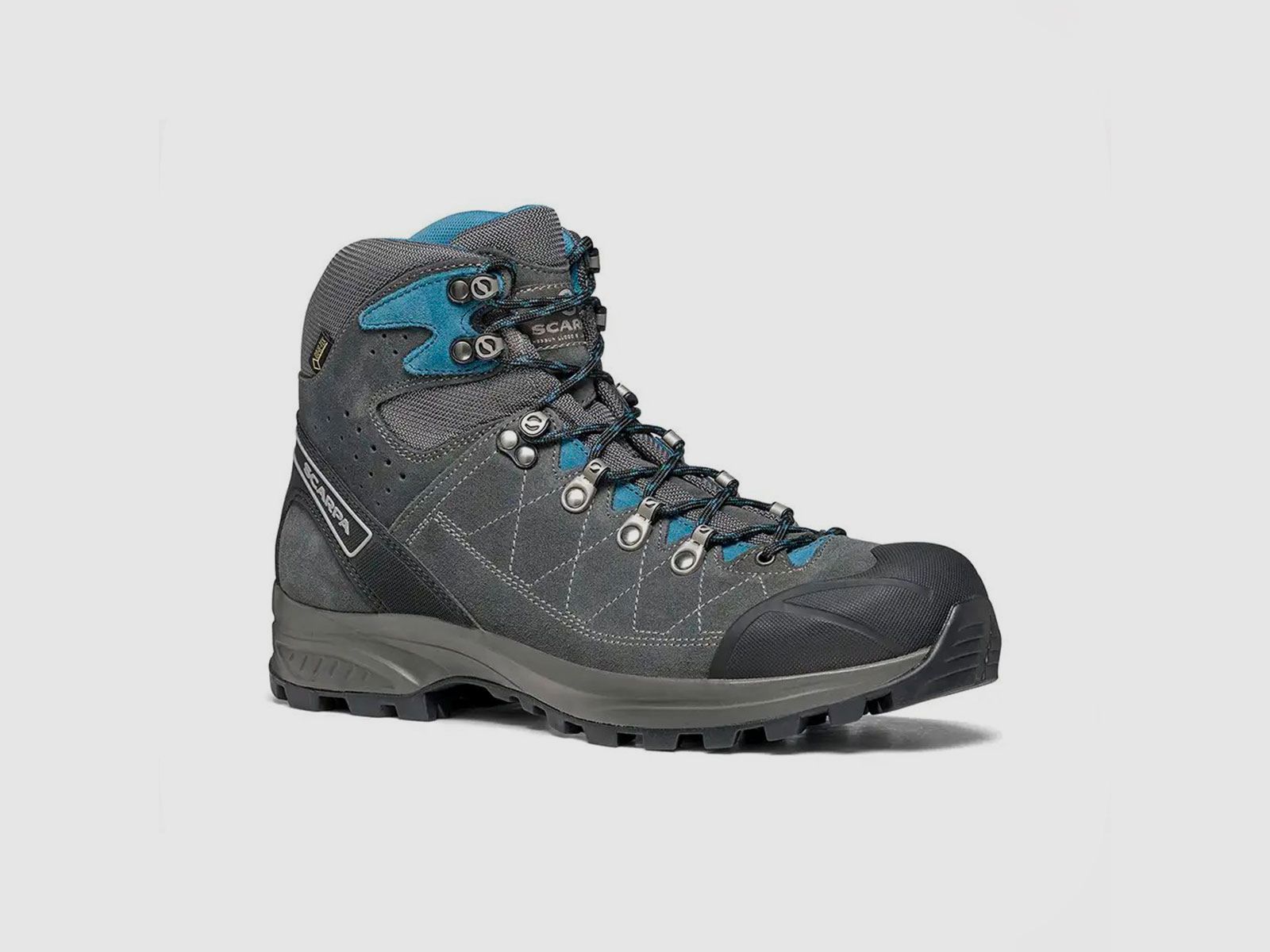 SCARPA – UOMO – KAILASH TREK GTX Shark Gray – Lake Blue, afbeelding 2 van 6