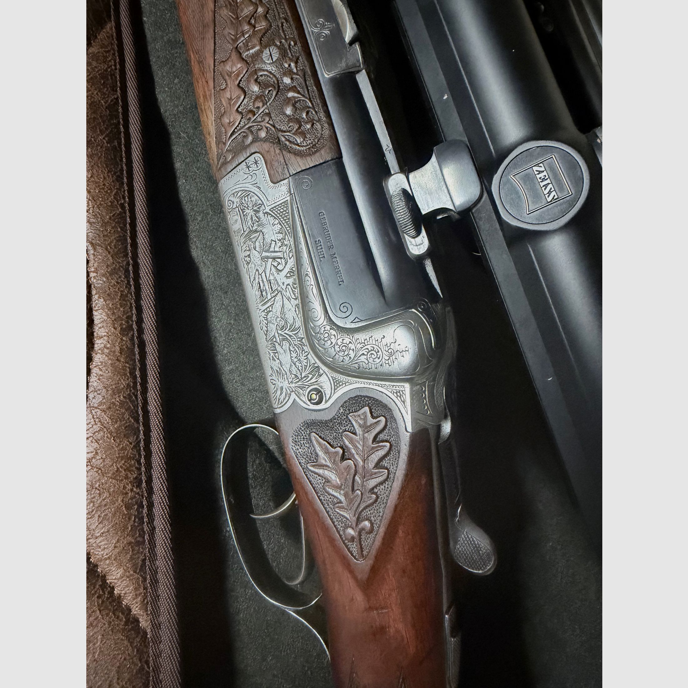 Merkel 201E Bockbüchsflinte – 7×65R / 12/70 + Wechsellaufbündel 12/70